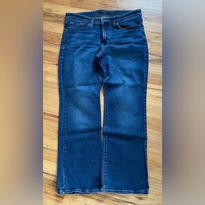 Lucky Brand Jeans, dark wash denim, size 12/31 ankle